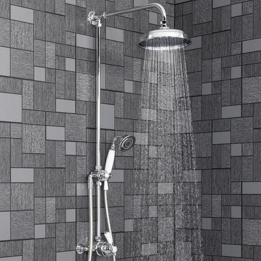 Photos - Shower System Mira Showers Mira Realm ERD Dual Thermostatic Mixer Shower - Exposed 1.1735.002 PWMIS06 